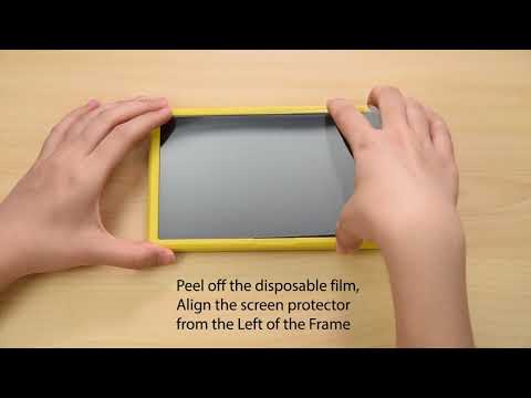 Nintendo Switch OLED Screen Protector with Easy Frame Installation Video
