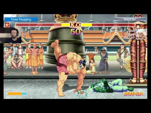 Ultra Street Fighter 2 1st Online MP pt7 - So VIOLENT, Ken!