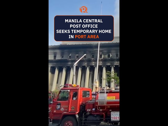 WATCH: Manila Central Post Office seeks temporary home in Port Area