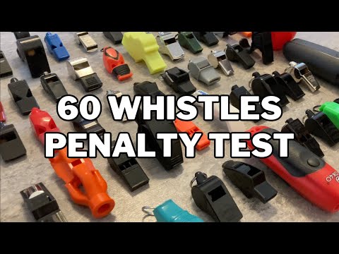 World’s biggest Penalty Sound Test - Referee Whistles- 50 M dB Comparision