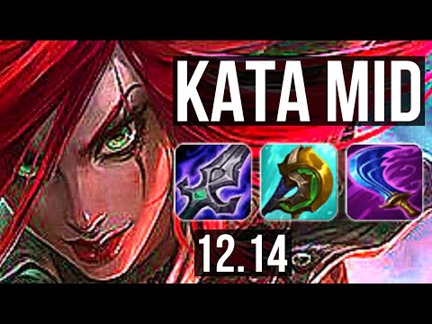 KATARINA vs VIKTOR (MID) | Rank 1 Kata, Quadra, Rank 8, 1.5M mastery | NA Challenger | 12.14