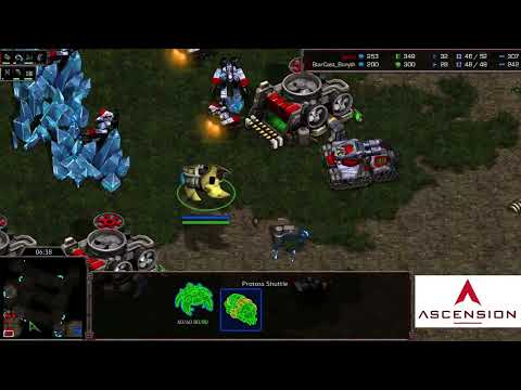 StarCraft 1: SUPERB PvT MACRO GAME! - Bonyth vs Gypsy | Ascension