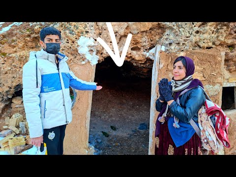 Zagros Miracle! Nomadic Shepherd Gave Homeless Mother an Incredible Shelter