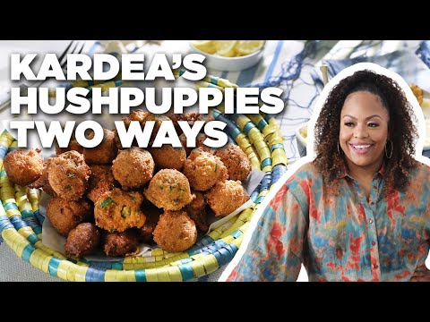 Kardea Brown's Hushpuppies Two Ways ​| Delicious Miss Brown | Food Network