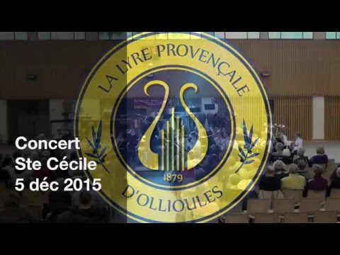 La Lyre Provençale d'Ollioules - Concert Ste Cécile 2015 - Celtic Voyage - Sven Van Calster