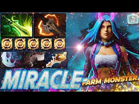 MIRACLE- ANTI-MAGE — FARM MONSTER 💸💥 [Dota 2 7.39e]