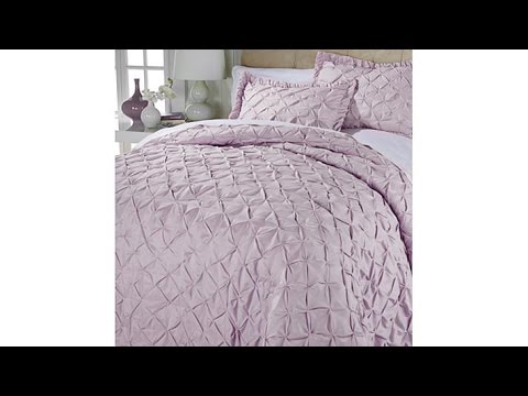 Concierge Collection Pintuck Quilt 3piece Set