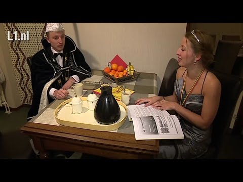 Video: Prinsenpaar Hulsberg houdt 't binnen de familie (5 jan 2016)