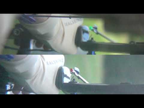 Slow motion arrows filmed at 1000 fps using 2x teleconverter lens - spine comparison