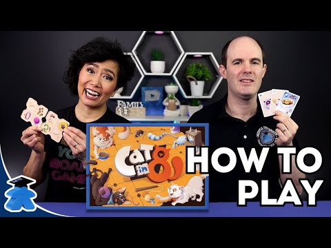 Cat In 8 - Official How to Play. Complete, Clear, Concise Board Game Tutorial.
