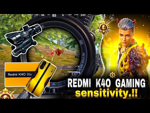 Redmi K40 Gaming Sensitivity Pubg Mobile 90FPS REDMI K40 GAMING Pubg Sensitivity Code👇👇👇