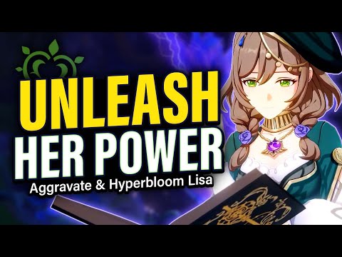 LISA AGGRAVATE & HYPERBLOOM Guide: Best DPS Builds, Team Comps, Showcase | Genshin Impact 3.1