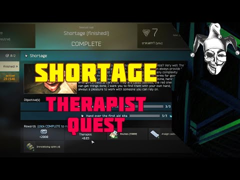 Find Salewas in EFT: shortage quest from therapist