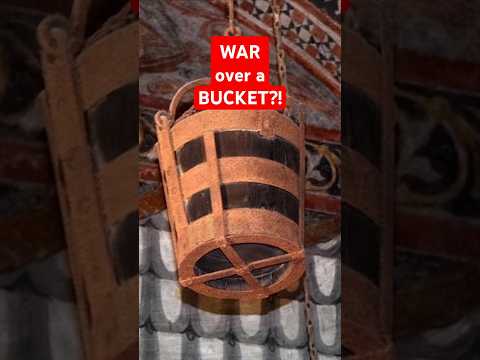 The War of the Oaken Bucket  #history #ytshorts #military