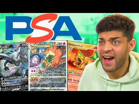 Huge PSA Submission! $200 Alt Art Lugia, Charizard + More!