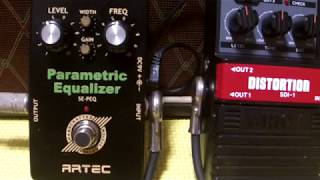 Video thumbnail for ARTEC Parametric Equalizer SE-PEQ by ronlywend