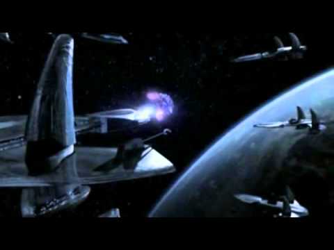 Stargate - Asgard Destroy Replicator Ship