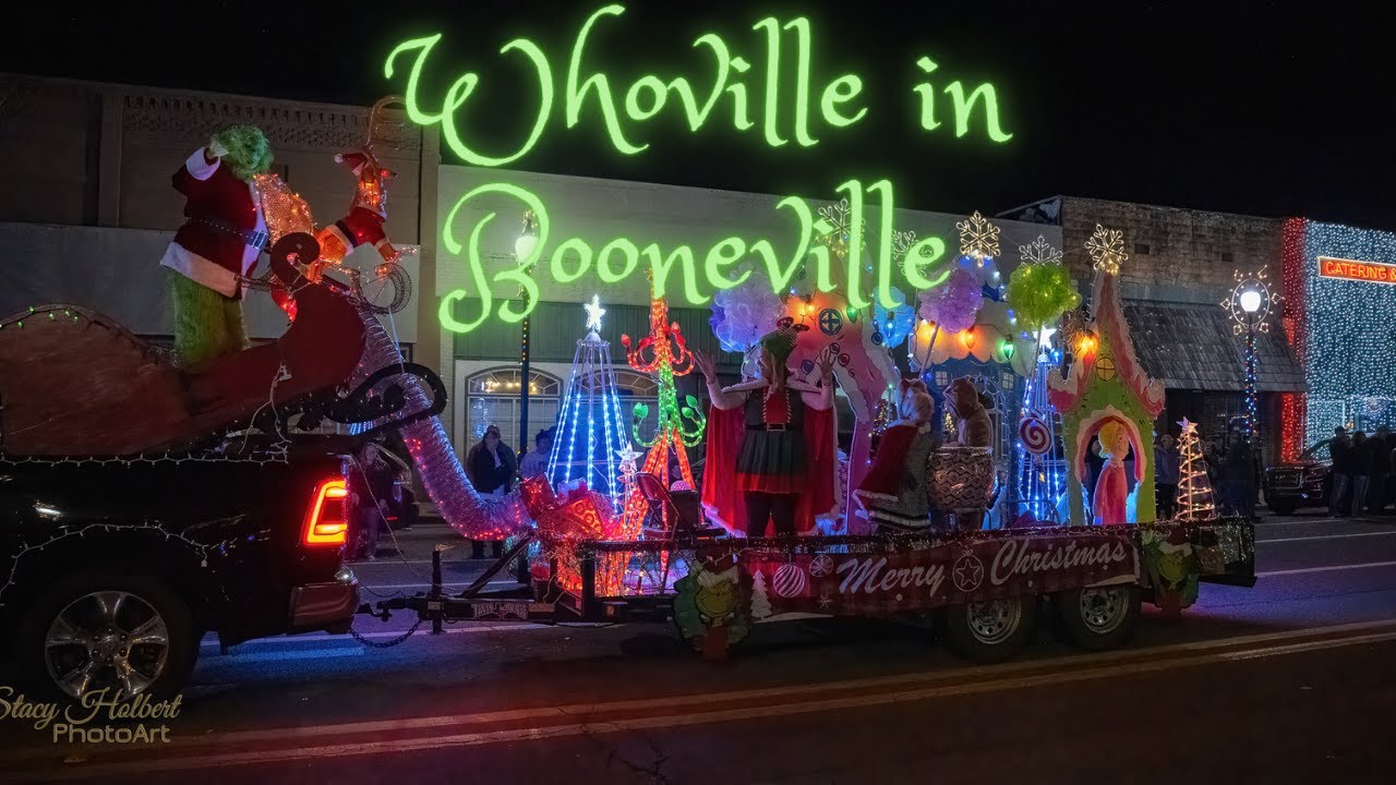 WHOVILLE IN BOONEVILLE CHRISTMAS PARADE DECEMBER 2022