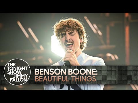 Benson Boone: Beautiful Things | The Tonight Show Starring Jimmy Fallon