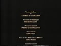 Beauty And The Beast End Credits Italian VHS