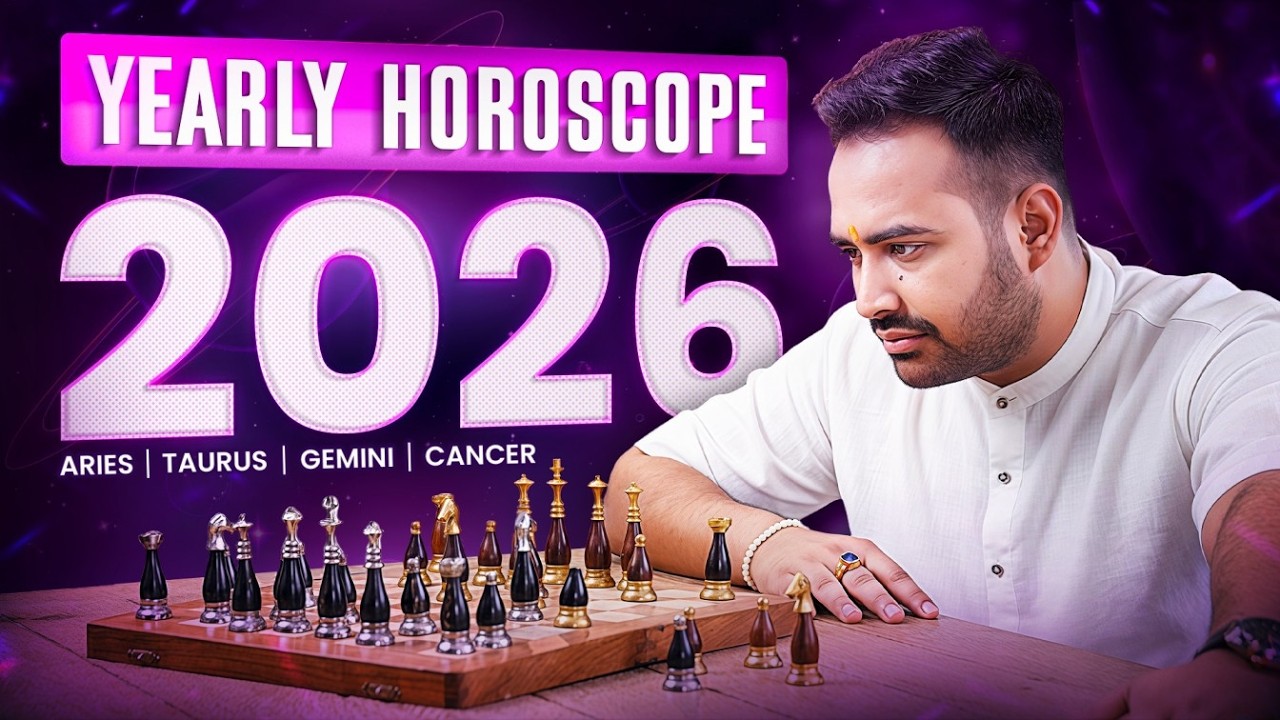 Yearly Horoscope 2026 | वार्षिक राशिफल: मेष से लेकर कर्क राशि का राश?
