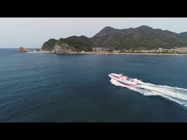 青海島クルージング