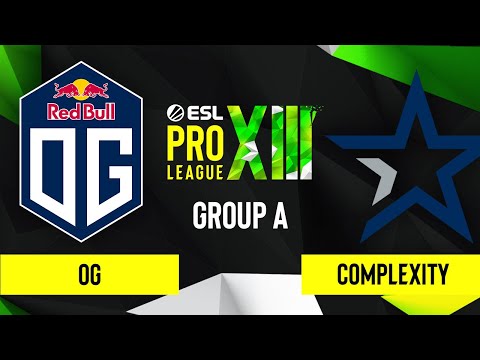 CS:GO - Complexity vs. OG [Mirage] Map 2 - ESL Pro League Season 13 - Group A