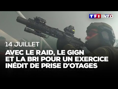 14-juillet : aux côtés du Raid, du GIGN et de la BRI pour un exercice inédit de prise d'otages