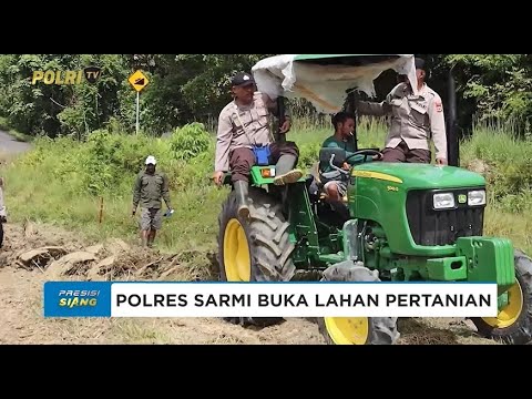 POLRES SARMI BUKA LAHAN PERTANIAN