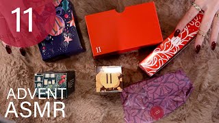 ASMR ✨🎄 Advent Day 11 ✨ 2025 (🎧 soft spoken, tapping, scratching) #advent2025 #beautyadventcalendars