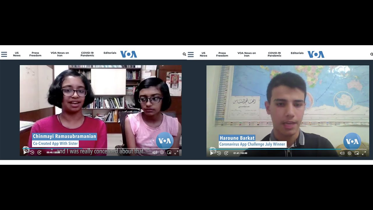 Voice of America News Story about MIT App Inventor