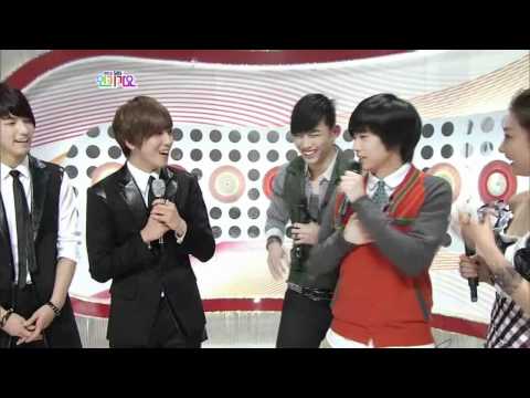 CNblue Debut interview @ SBS Inkigayo 인기가요 100117