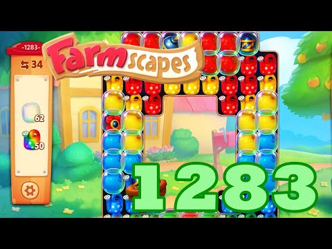 Farmscapes Level 1283 HD Gameplay Walkthrough | 3 - match game | android | ios | pc | GameGo Game