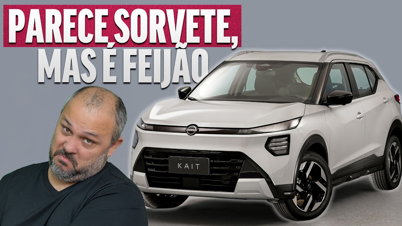 NISSAN KAIT 2026: SABOR DE CARRO NOVO, NUMA CARCAÇA DE 10 ANOS