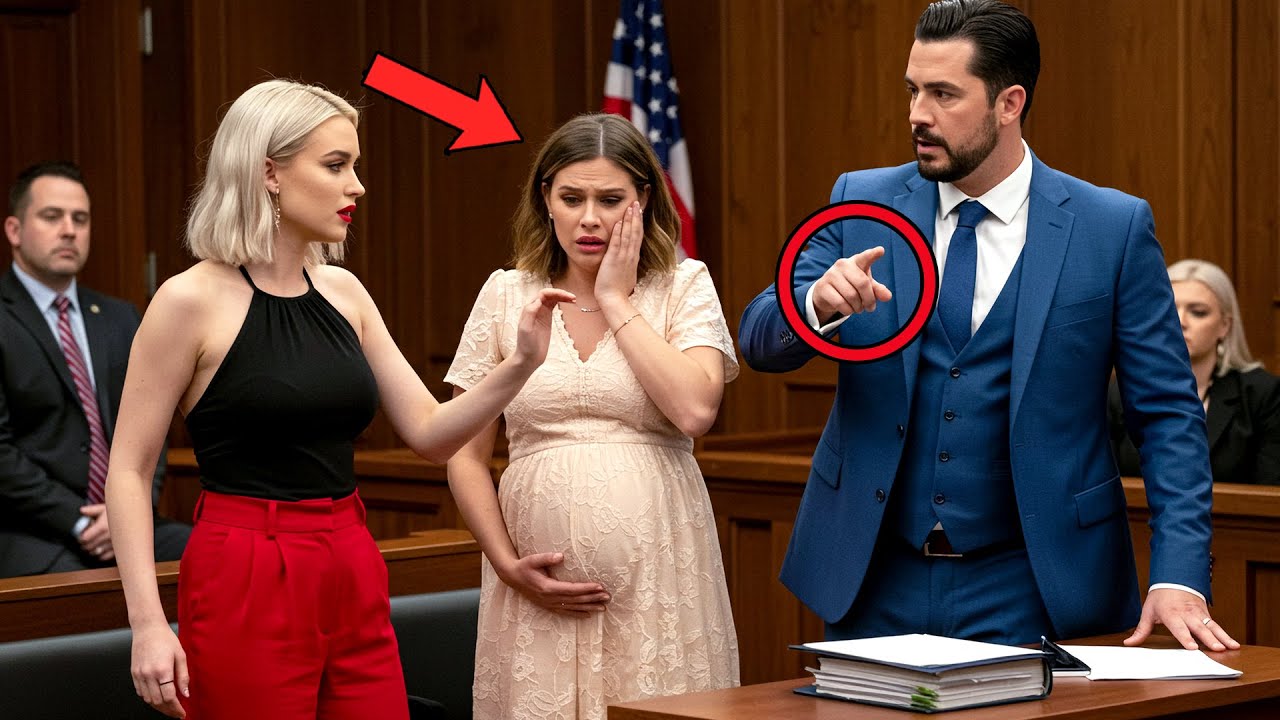 Mistress Slaps Pregnant Wife in Court — But Then the CEO Stands and Points at Her