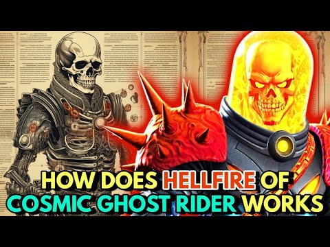 Cosmic Ghost Rider Anatomy - Does Cosmic Ghost Rider Chain Was Forged From The Bones Of Johny Blaze?
