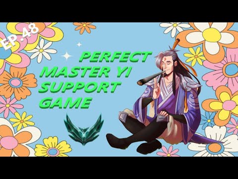 Master yi Support Perfect Game in Platinum