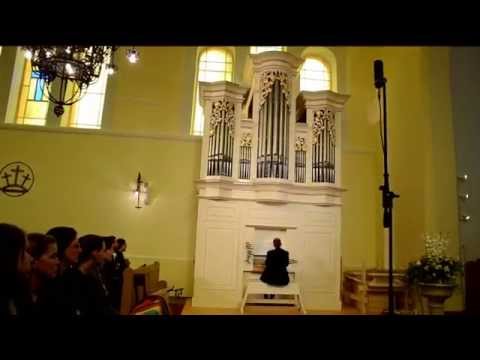 A ceglédi Bach-orgonán játszik Finta Gergely: Bach - Concerto