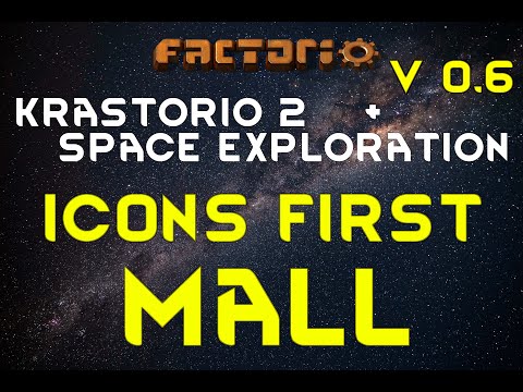First Mall Setup KRASTORIO 2 + SPACE EXPLORATION Factorio 06