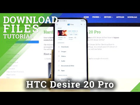How to Locate Downloaded Files in HTC Desire 20 Pro – Access all Downloads