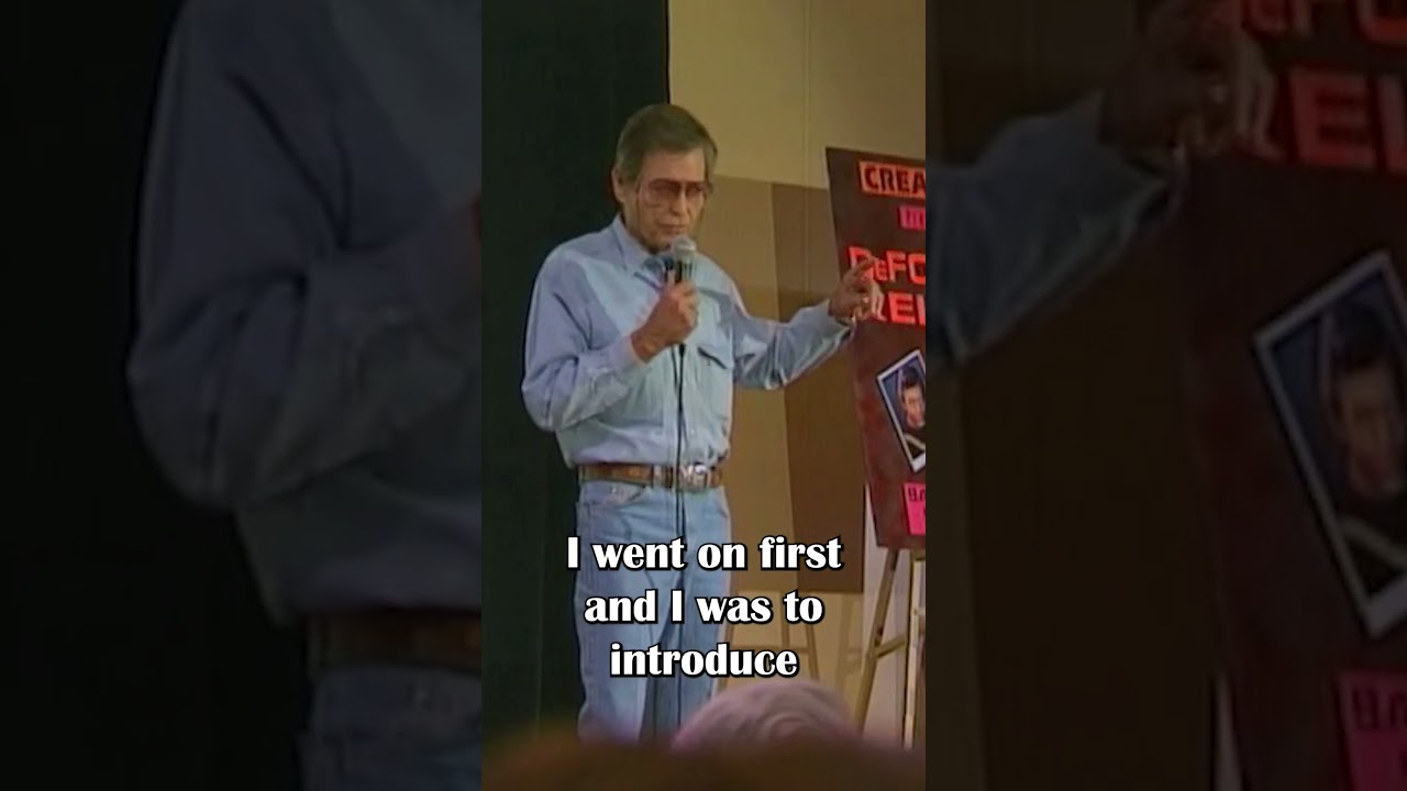 Deforest Kelley steals the cookie back from William Shatner and cracks up Spock #drmccoy #startrek