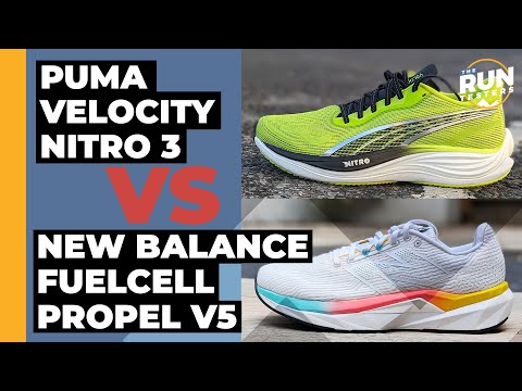 Puma Velocity Nitro 3 Vs New Balance Fuelcell Propel V5 | We compare the two cushioned daily shoes
