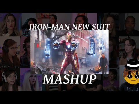 IRON-MAN NEW SUIT | Avengers: Infinity War - REACTION MASHUP - Byte