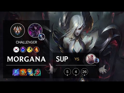 Morgana Support vs Rakan - KR Challenger Patch 11.21