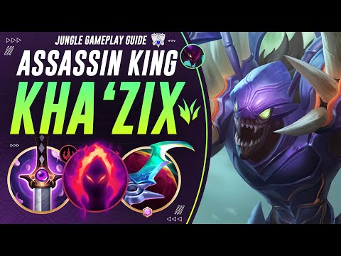 Kha'Zix Jungle Is STILL The KING Of Assassin Junglers! | Challenger Jungle Carry Guide