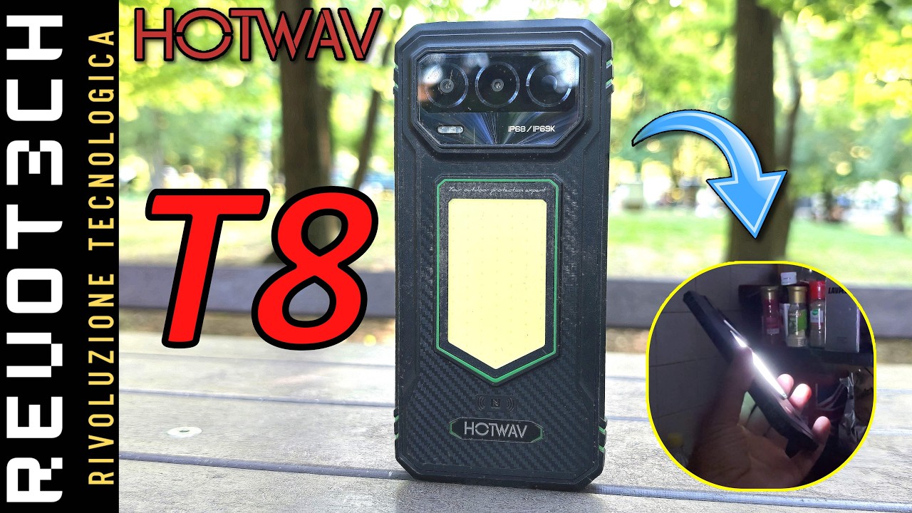 HOTWAV T8. Il RUGGED PHONE Pronto per Ogni Sfida