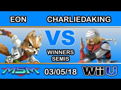 MSM 136 - GRV | Eon (Fox) Vs. LH | Charliedaking (Sheik) Winners Semis - Smash 4