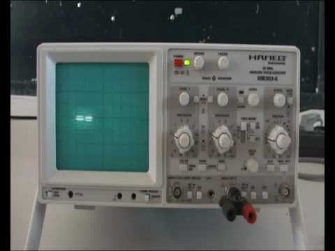 comment regler oscilloscope