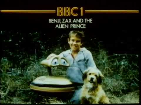Benji, Zax & the alien prince continuity BBC1 trailer 1984
