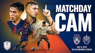 MATCHDAY CAM | VIP Pass at Sultan Ibrahim Stadium for JDT 🆚 Buriram #ShopeeCup Semi-Final First Leg
